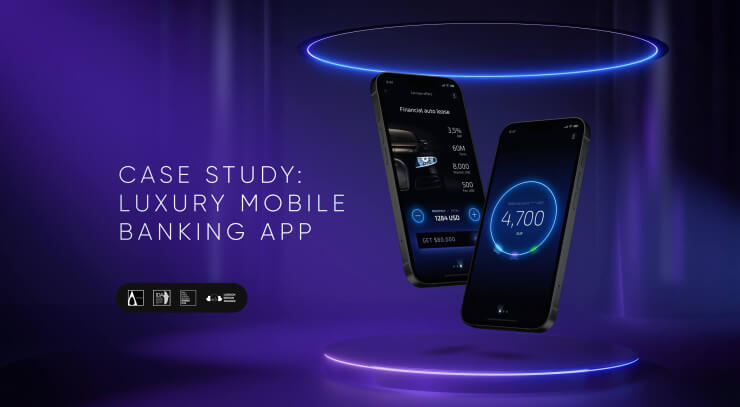 Case Study: Luxury Mobile Banking App UI Design for Emotions